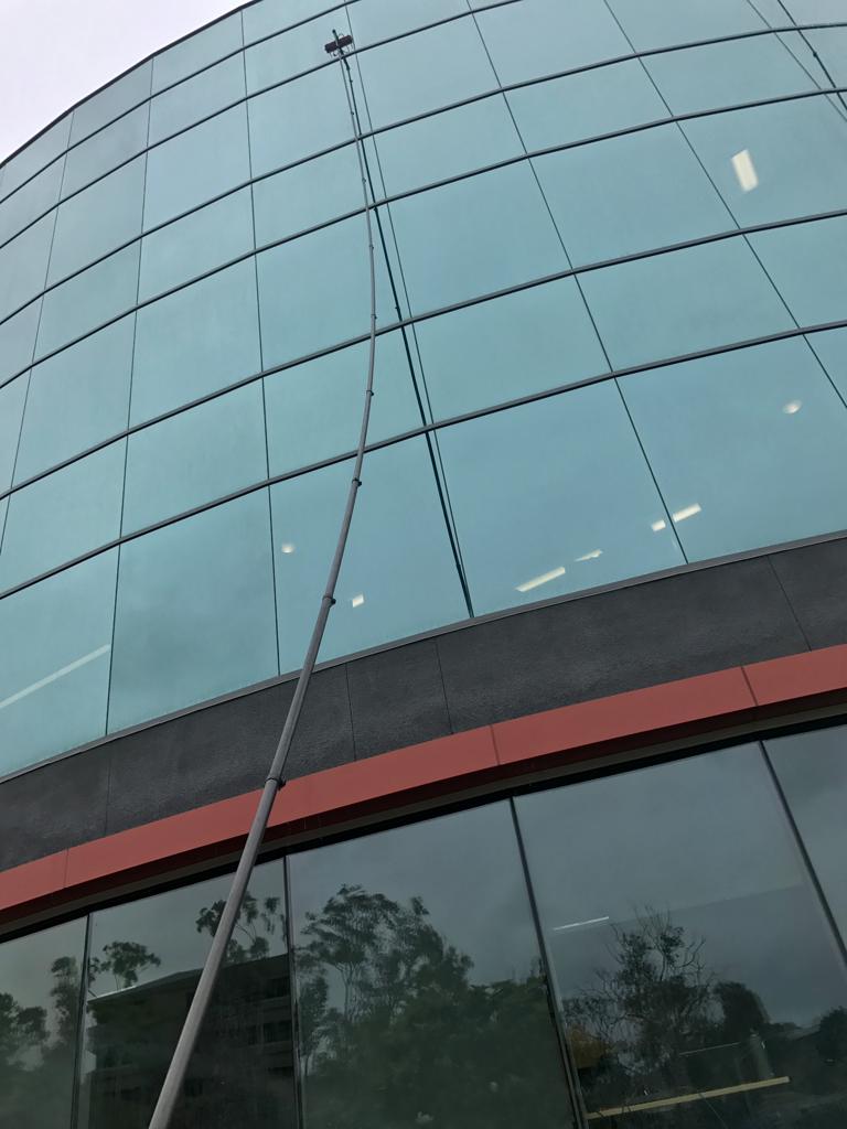 high level access window cleaning in Leeds and West Yorkshire