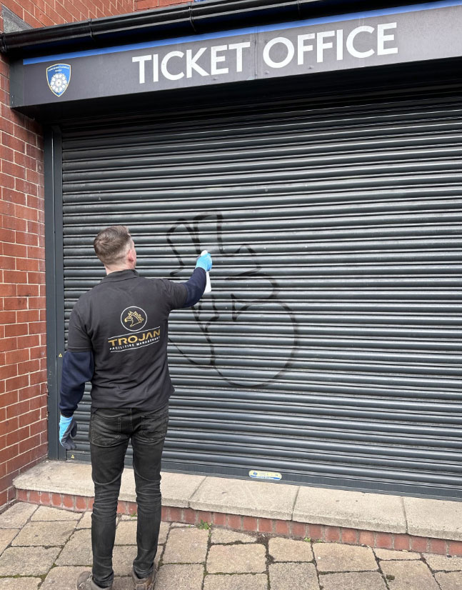 Graffiti removal West Yorkshire, Bradford, Leeds